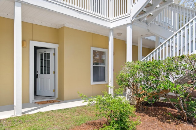 34 Herons Watch Way Unit 1102, Santa Rosa Beach, FL 32459 - property entrance featuring stucco siding