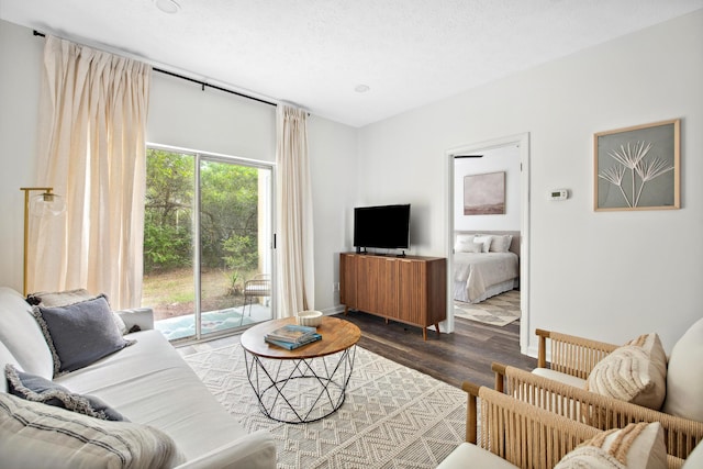 34 Herons Watch Way Unit 1102, Santa Rosa Beach, FL 32459 - living area with wood finished floors and baseboards