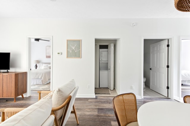 34 Herons Watch Way Unit 1102, Santa Rosa Beach, FL 32459 - dining area featuring wood finished floors and baseboards
