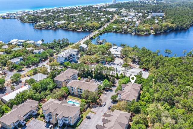34 Herons Watch Way Unit 1102, Santa Rosa Beach, FL 32459 - aerial view of residential area featuring a large body of water