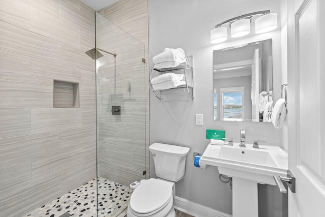 4724 Rendezvous Cv, Destin, FL 32541 - full bath with a tile shower and toilet