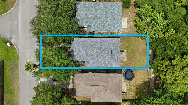9 5th Ave, Shalimar, FL 32579 - aerial view of property's location featuring property parcel outlined