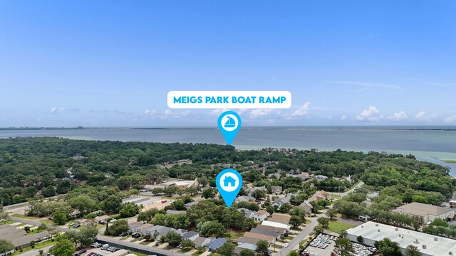 9 5th Ave, Shalimar, FL 32579 - bird's eye view of a nearby body of water