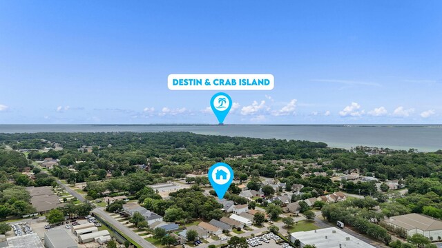 9 5th Ave, Shalimar, FL 32579 - drone / aerial view of a nearby body of water