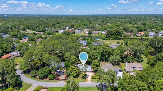 829 S Turnberry Cv, Niceville, FL 32578 - view of property location with a heavily wooded area and nearby suburban area