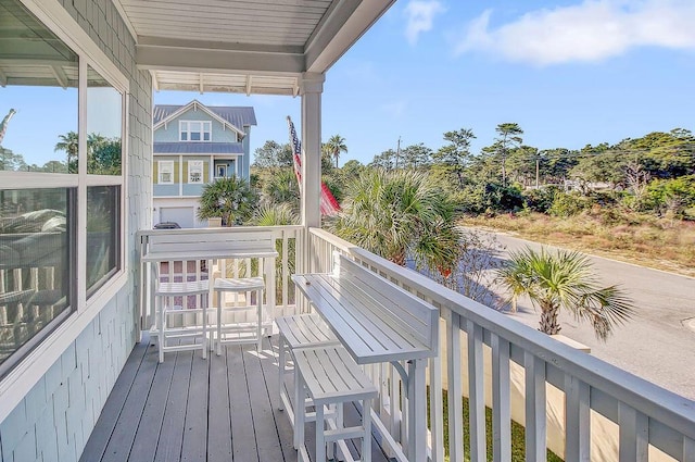 9 Inlet Heights Ln, Inlet Beach, FL 32461 - view of deck
