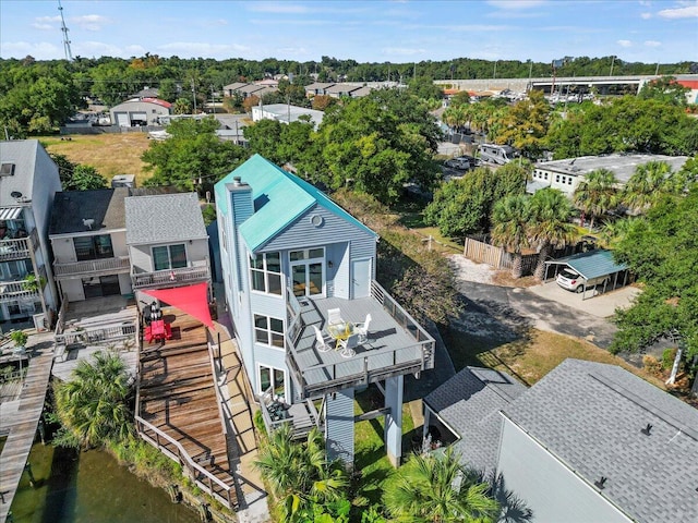 1280 Mahogany Mill Rd, Pensacola, FL 32507 - aerial perspective of suburban area