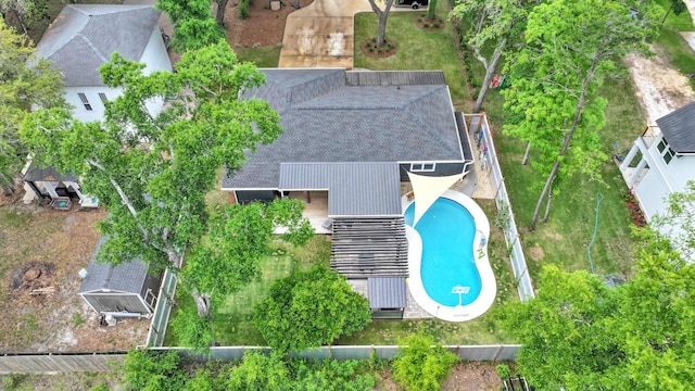 236 Little Canal Dr, Santa Rosa Beach, FL 32459 - view of subject property with a pool