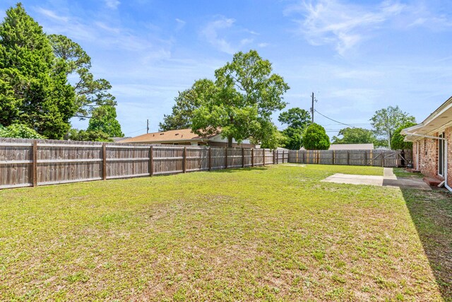 4360 Beau Terra Ln, Pensacola, FL 32514 - view of yard with a patio