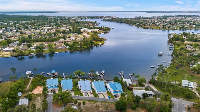 7118 Singleton Cir Unit A, Panama City, FL 32404 - aerial view of property's location featuring nearby suburban area and a large body of water