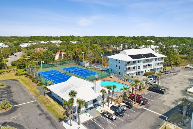 11 Beachside Dr Unit 613, Santa Rosa Beach, FL 32459 - aerial view of a pool
