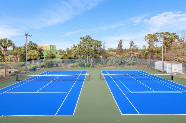 11 Beachside Dr Unit 613, Santa Rosa Beach, FL 32459 - view of tennis court featuring community basketball court and fence