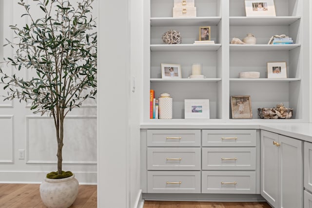 detailed view of wood finished floors
