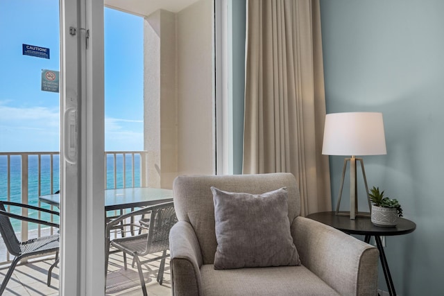 1200 Scenic Gulf Dr Unit B507, Miramar Beach, FL 32550 - sitting room with a water view