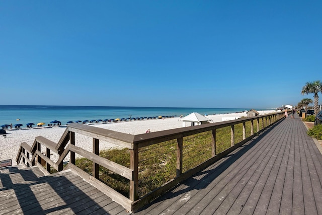 1200 Scenic Gulf Dr Unit B507, Miramar Beach, FL 32550 - water view featuring nearby beach