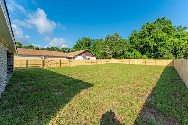 view of yard