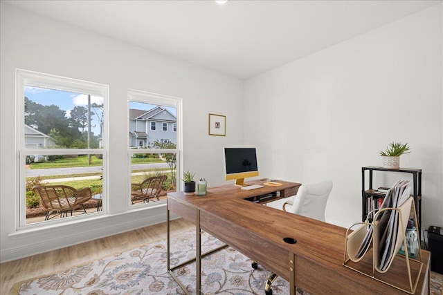 613 Las Roblas Grande Dr, Santa Rosa Beach, FL 32459 - office space with wood finished floors