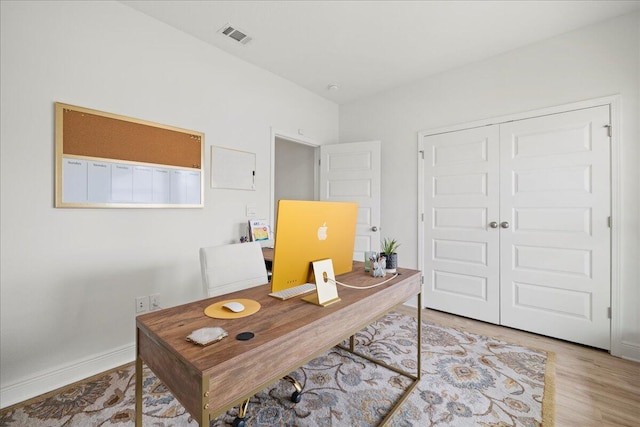 613 Las Roblas Grande Dr, Santa Rosa Beach, FL 32459 - office with wood finished floors
