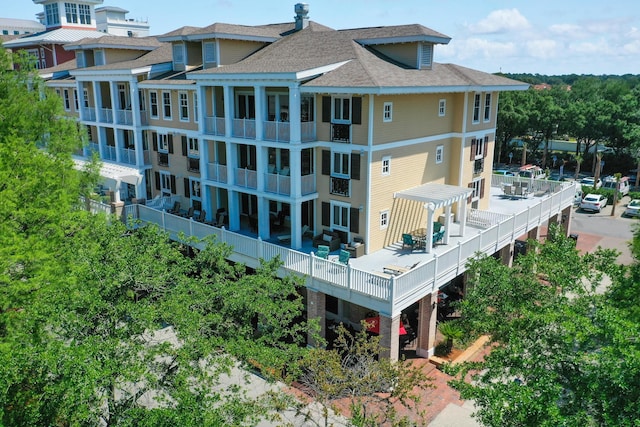 view of property