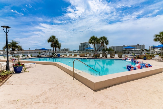 30 Moreno Point Rd Unit 206B, Destin, FL 32541 - community pool with a patio