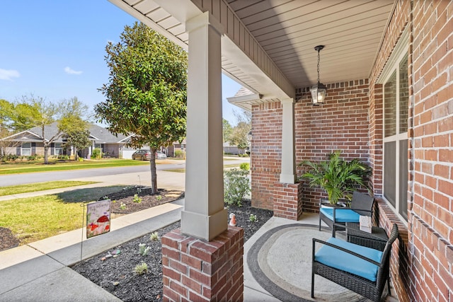495 Brighton Cv, Freeport, FL 32439 - view of patio with covered porch
