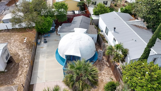 313 13th St, West Panama City Beach, FL 32413 - aerial view of property and surrounding area