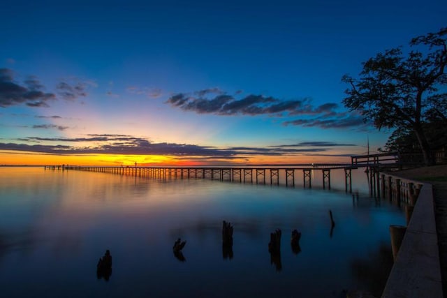 595 Earl Godwin Rd, Freeport, FL 32439 - water view featuring a pier