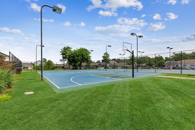 595 Earl Godwin Rd, Freeport, FL 32439 - view of sport court with community basketball court