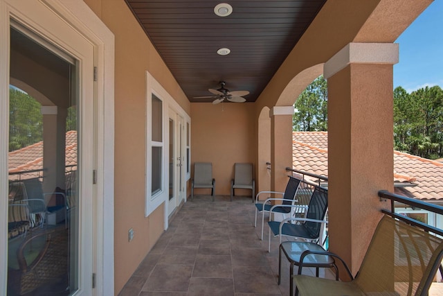 4701 Seastar Vis, Destin, FL 32541 - balcony featuring ceiling fan