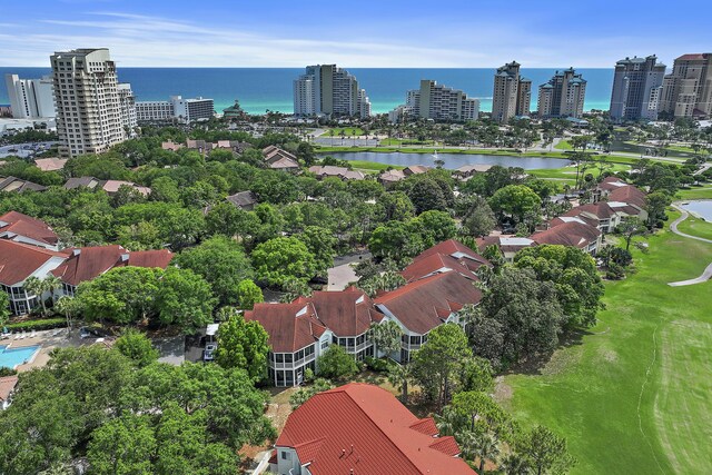 5256 Tivoli Dr # 5256, Miramar Beach, FL 32550 - aerial view of a large body of water and a local golf course