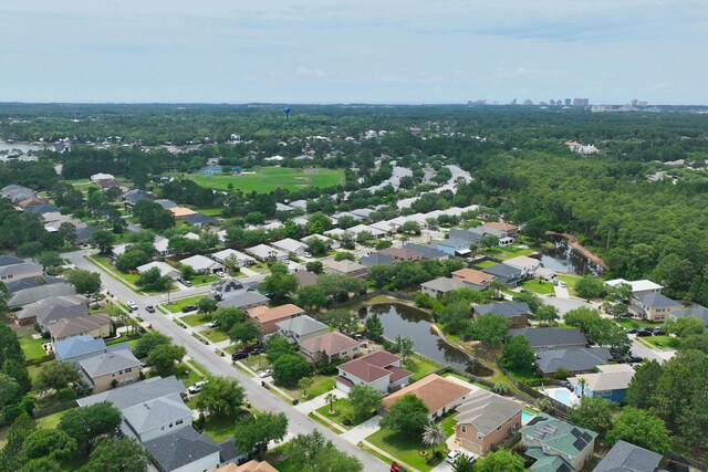 137 Loblolly Bay Dr, Santa Rosa Beach, FL 32459 - aerial overview of property's location with nearby suburban area and a nearby body of water