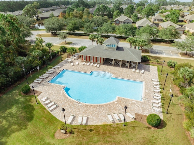 137 Loblolly Bay Dr, Santa Rosa Beach, FL 32459 - community pool with a lawn