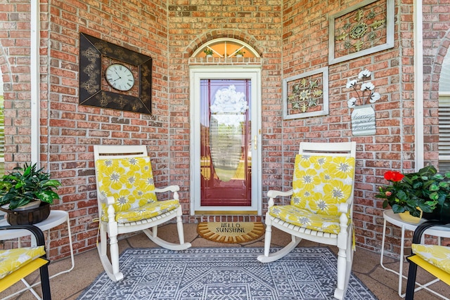2424 Pineneedle Dr, Navarre, FL 32566 - property entrance featuring brick siding