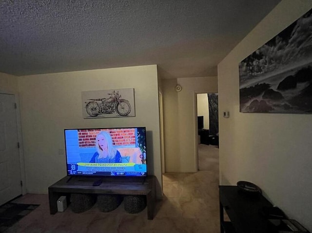 816 Lark St Unit 5, 6, 7, 8, Fort Walton Beach, FL 32547 - living room featuring carpet floors and a textured ceiling