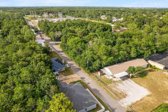 736 Commanche St, Fort Walton Beach, FL 32547 - bird's eye view of a heavily wooded area
