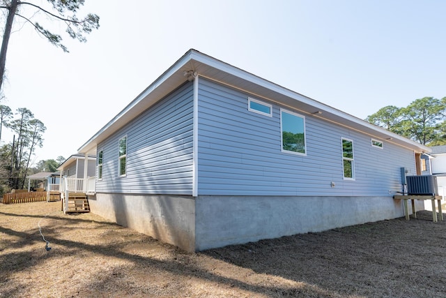 1432 Madelyn Woods Dr, Pensacola, FL 32506 - view of side of property with central AC