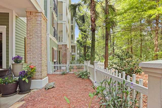 view of patio / terrace with fence