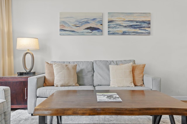 view of living area