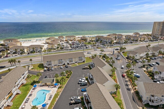 775 Gulf Shore Dr Unit 8250, Destin, FL 32541 - aerial view of property's location featuring a nearby body of water and a pool area