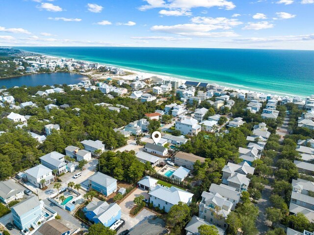 65 Brown St, Santa Rosa Beach, FL 32459 - aerial view of extended coastline