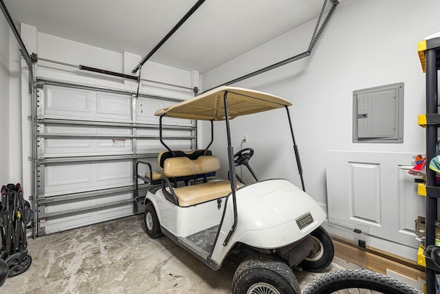 65 Brown St, Santa Rosa Beach, FL 32459 - garage featuring electric panel