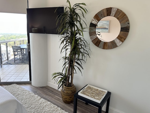 1096 Scenic Gulf Dr Ph 1610, Miramar Beach, FL 32550 - detailed view of wood finished floors and baseboards