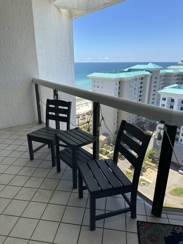 1096 Scenic Gulf Dr Ph 1610, Miramar Beach, FL 32550 - balcony featuring a water view