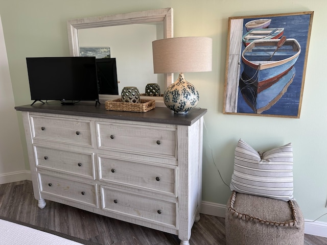 1096 Scenic Gulf Dr Ph 1610, Miramar Beach, FL 32550 - detailed view of wood finished floors and baseboards