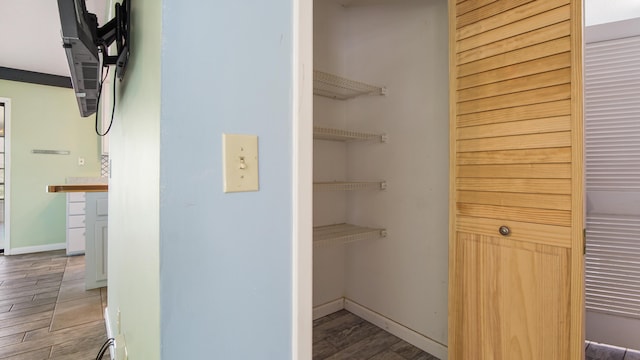 view of closet
