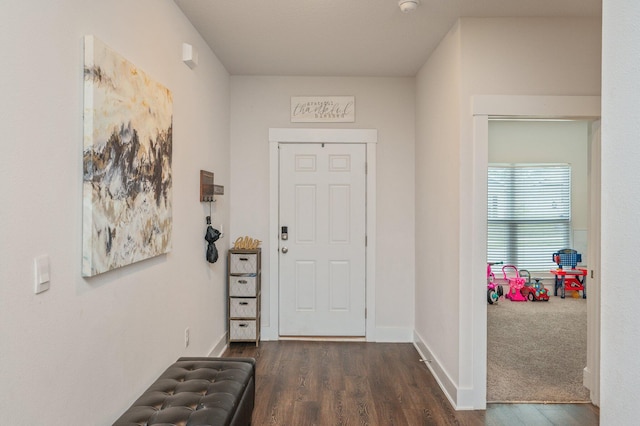 1126 Valor Walk, Crestview, FL 32539 - foyer with wood finished floors and baseboards
