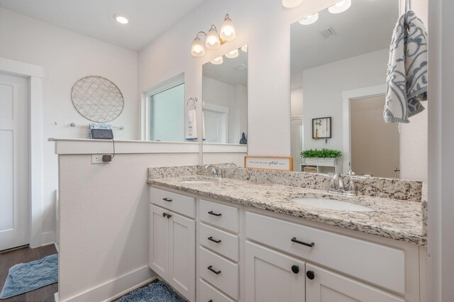 1126 Valor Walk, Crestview, FL 32539 - full bath featuring double vanity and baseboards