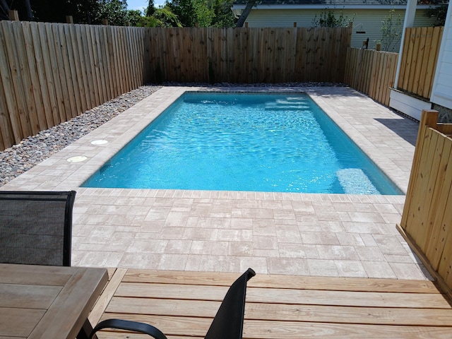 4485 Luke Ave Unit B, Destin, FL 32541 - view of swimming pool featuring a fenced backyard and a patio