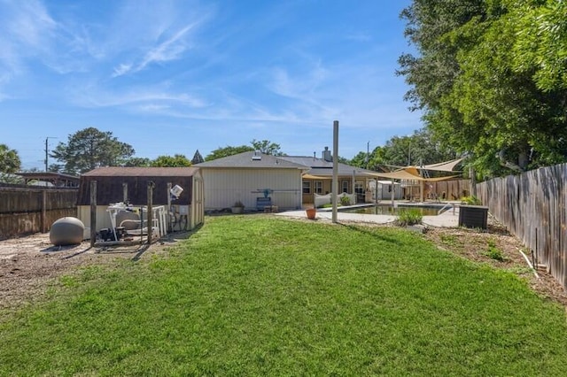 84 12th St, Shalimar, FL 32579 - view of yard with a patio