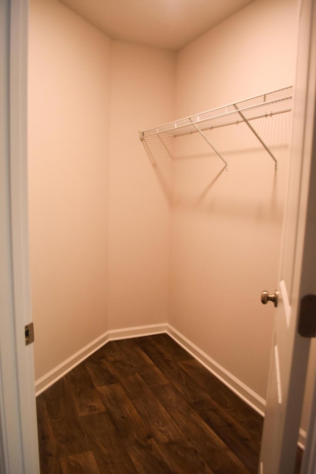 575 Earl Godwin Rd, Freeport, FL 32439 - walk in closet featuring dark wood finished floors